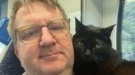 Ian Fenn has taken legal action against Sainsbury&#39;s after his assistance cat Chloe was refused entry to a store 
