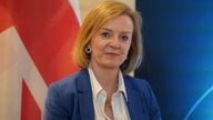 FILE PHOTO: British Foreign Minister Elizabeth Truss attends the G7 Foreign Ministers Summit in Weissenhaeuser Strand, Germany May 12, 2022. Marcus Brandt/Pool via REUTERS/File Photo