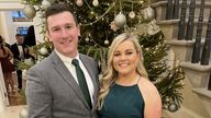 Seren Rounds and Adam Howells who are on the verge of postponing their wedding after their flight to Cyprus was scrapped. Ms Rounds, 27, and Mr Howells, 29, of Caerleon, South Wales, have been planning their big day since 2020, but might be forced to postpone it after Tui cancelled their flight to Paphos. Issue date: Saturday May 28, 2022.