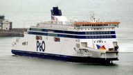 The Spirit of Britain arrives from Calais in to the Port of Dover in Kent, as P&O Ferries will restart cross-Channel sailings for tourists for the first time since sacking nearly 800 seafarers on Tuesday. Picture date: Tuesday May 3, 2022.