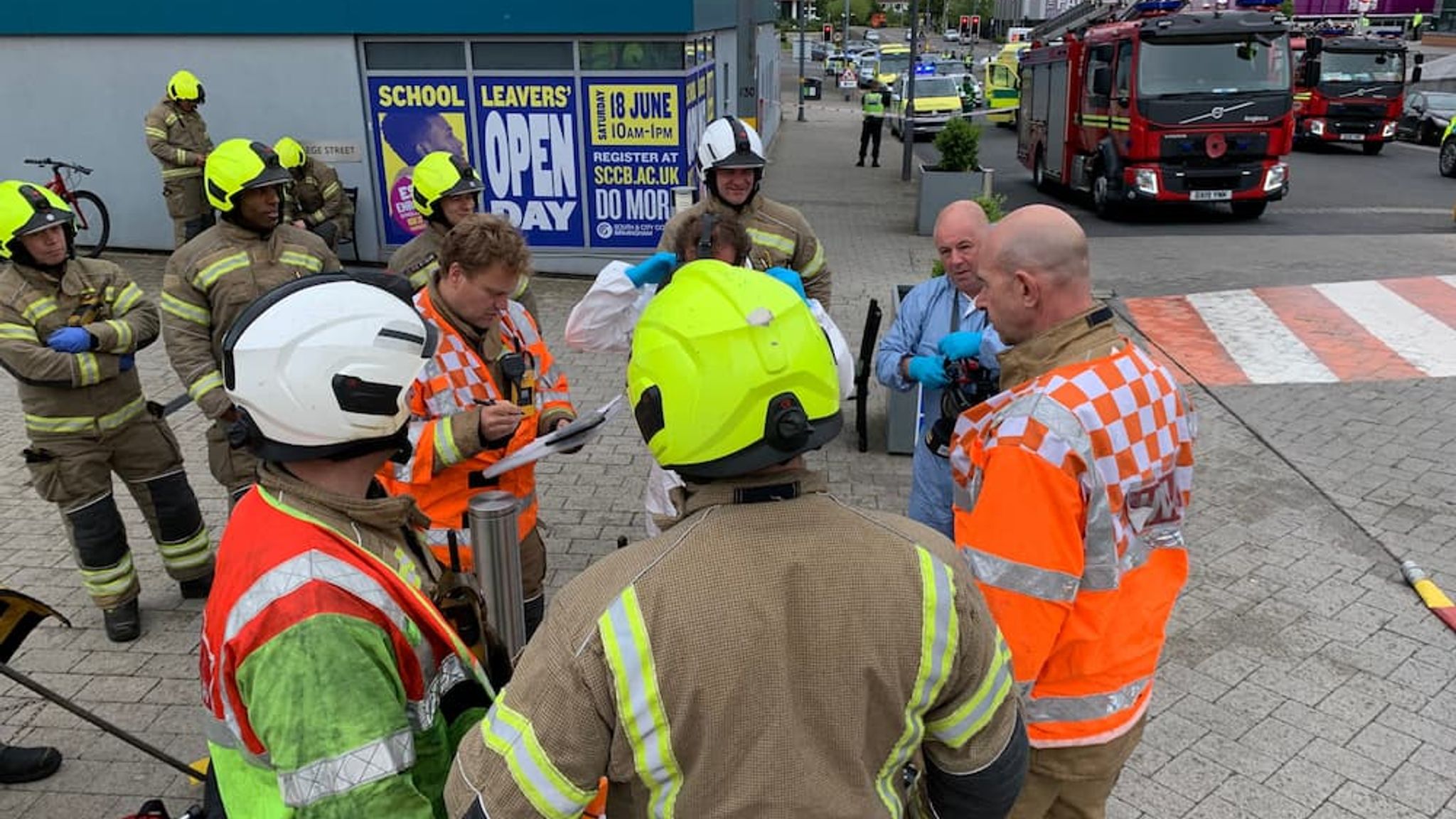 Sainsbury's evacuated and people treated for breathing problems after