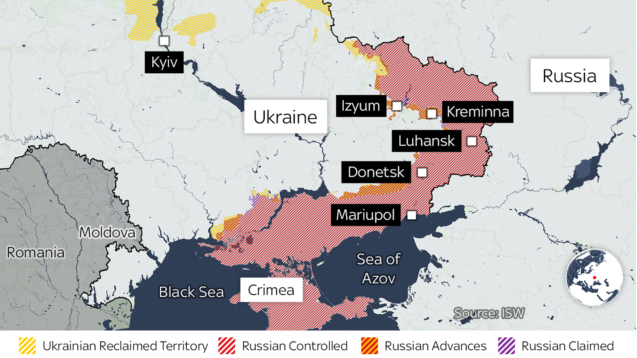 Ukraine war: Russian offensive in Donbas expected to peak in coming ...
