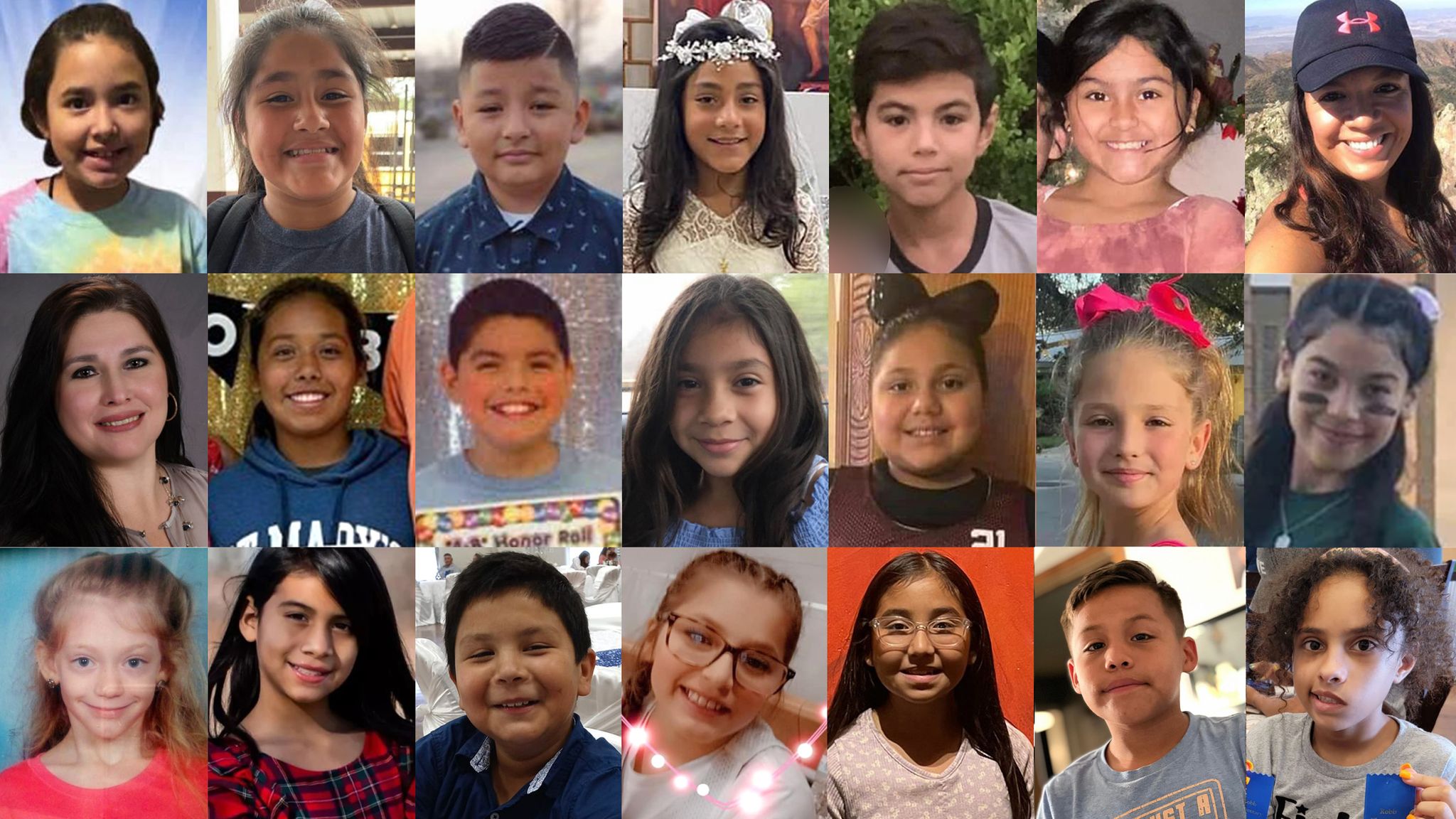 Texas school shooting: 21 victims named and pictured | US News | Sky News