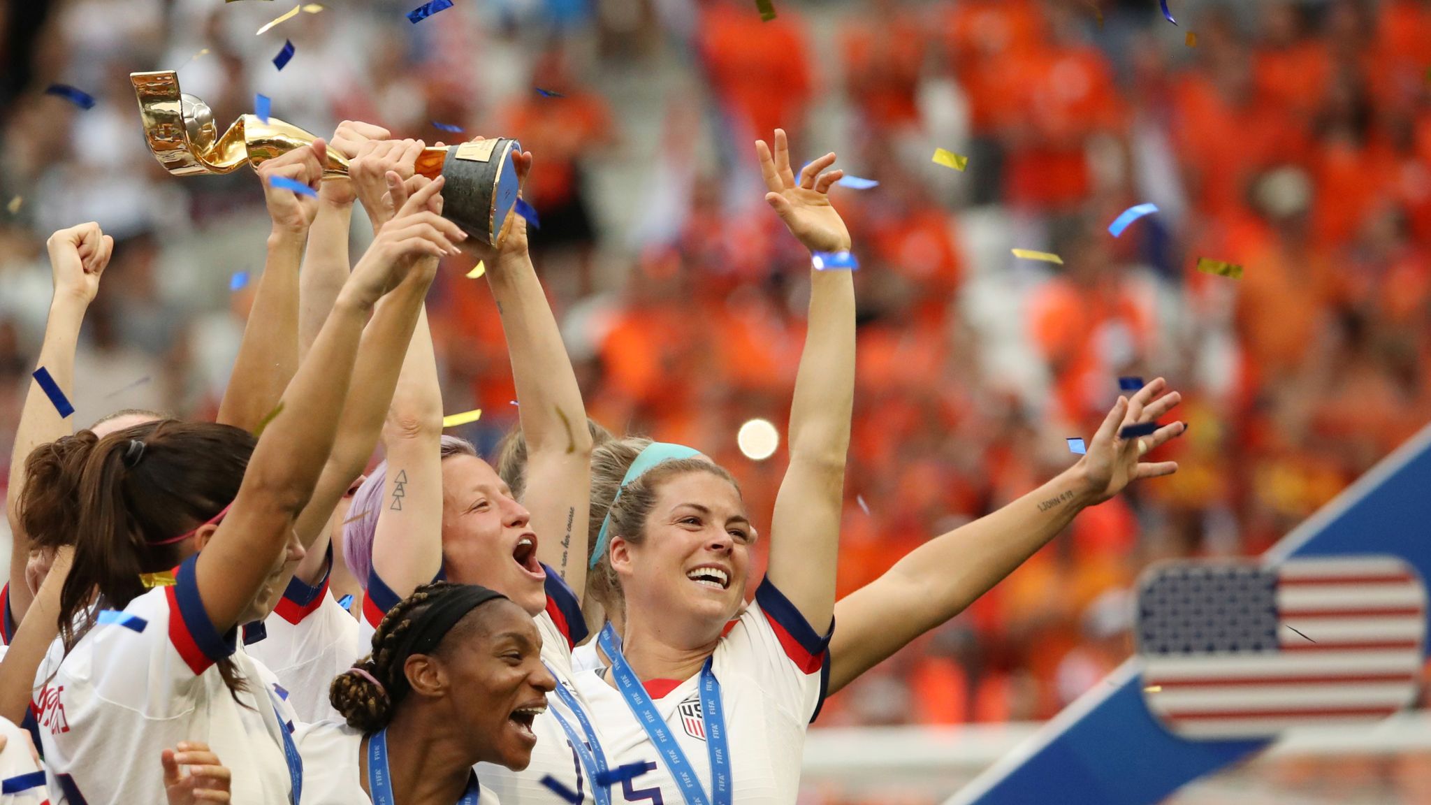 United States Women's National Team earns more money from men's World Cup  than its previous two women's tournaments