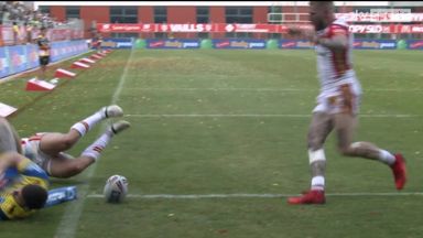 Wrench with Warrington's opening try