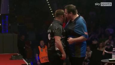 Lewis and Price separated by referee after row at Czech Darts Open
