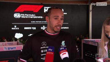 Hamilton grateful for fightback after first lap incident