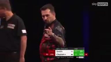 Clayton levels up with a 102 checkout