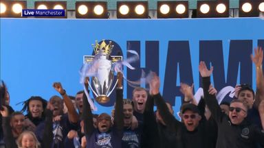 Man City celebrate remarkable PL title win with their fans