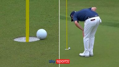 Grace's ball defies gravity at PGA!