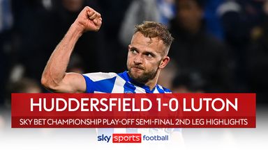 Huddersfield 1-0 Luton (Agg: 2-1)