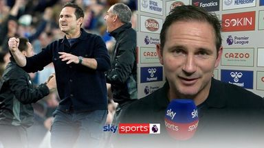 Lampard overwhelmed after Everton secure safety