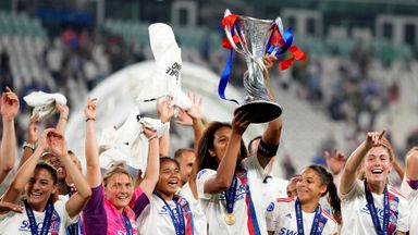 Lyon win Women's Champions League: 'We're so happy!'