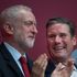 Jeremy Corbyn and Keir Starmer at the 2017 Labour conference