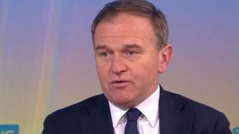 Environment Secretary George Eustice says the public can weather the cost-of-living storm by buying cheaper supermarket-brand products.