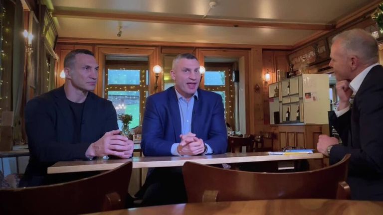 Klitschko brothers tell Davos that &#39;biggest mistake&#39; is thinking Ukraine war doesn&#39;t affect everyone