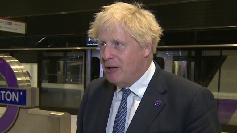 PM Boris Johnson says mass transit is &#34;vital&#34; for levelling-up as it means people can travel from where they live to &#34;where they can have a good high-wage, high-skilled job&#34;
