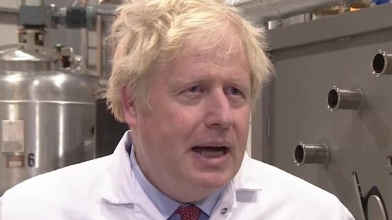 Boris Johnson speaks for the first time after meeting police reports