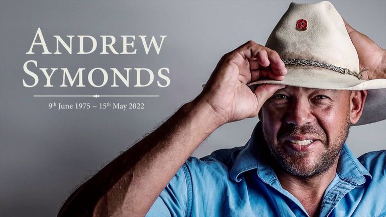 Legenda kriket memberi penghormatan kepada Andrew Symonds |  Video |  Tonton Acara TV