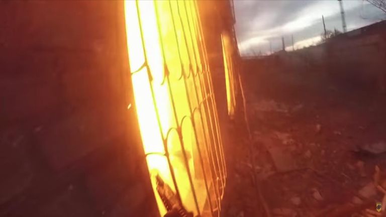 Ukraine war: Azov fighters battle with Russian troops | World News | Sky News