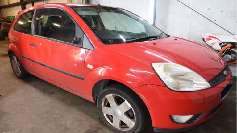 Ackland&#39;s car. Pic: Devon & Cornwall Police