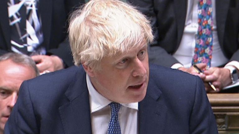  
‘I had no knowledge of those subsequent proceedings because I wasn’t there’ said Boris Johnson 
