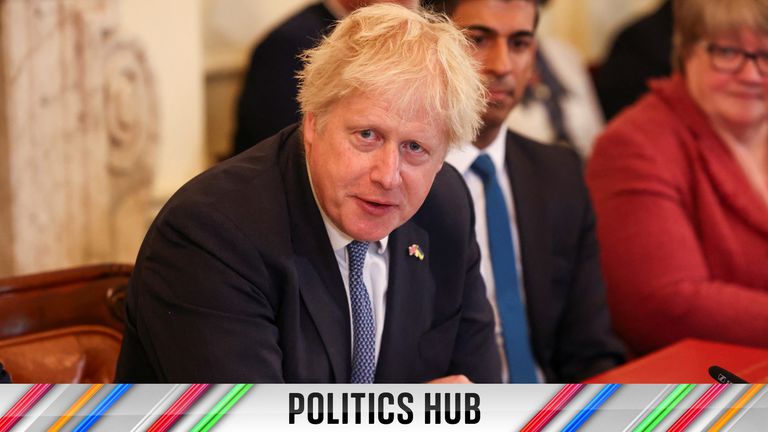 Boris Johnson chairs cabinet meeting