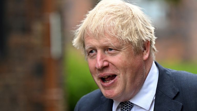 Prime Minister Boris Johnson for a regional cabinet meeting at Middleport Pottery in Stoke-on-Trent in Stoke on Trent. Picture date: Thursday May 12, 2022.
