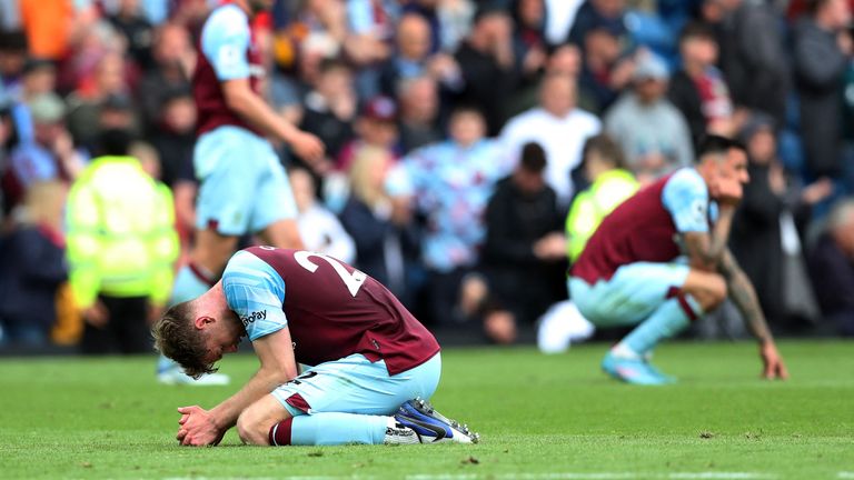 Burnley&#39;s needed to match Leeds&#39; result to stay up, but they lost at Newcastle