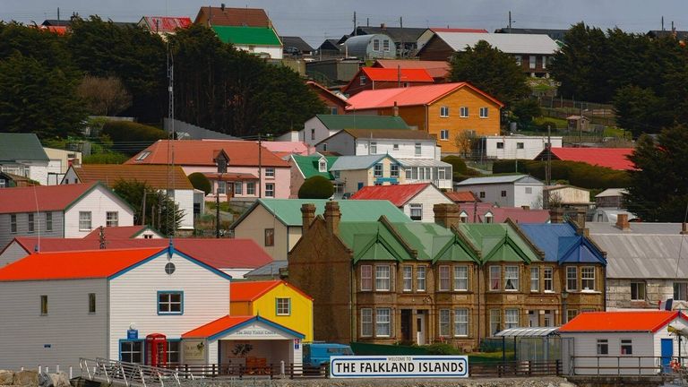 Embargoed to 0001 Friday May 20 Undated handout photo issued by the Falkland Islands Government of Stanley in the Falklands Islands, one of among eight places to win coveted city status as part of celebrations for the Queen’s Platinum Jubilee. Issue date: Friday May 20, 2022.