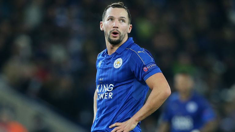 November 22, 2016 - Leicester, UK - Danny Drinkwater of Leicester in the game during the Champions League Group B match at King Power Stadium in Leicester.  Photo date November 22, 2016 Pic David Klein / Sportimage (Cal Sport Media via AP Images)