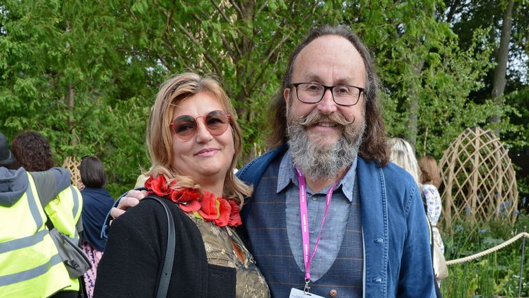 Chelsea flower show, press day, london, uk - 20 sep 2021
liliana orzac and dave myers

20 sep 2021
