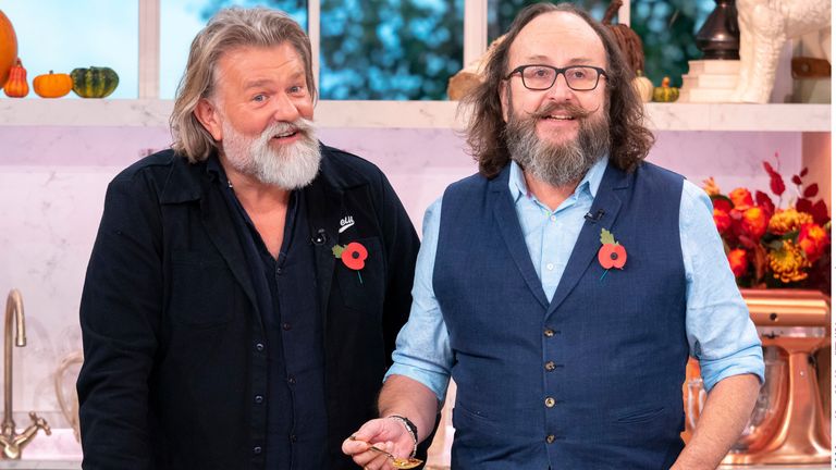 This morning' tv show, london, uk - 30 oct 2019
the hairy bikers - dave myers and si king

30 oct 2019
