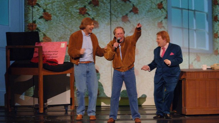 Waterman graciously joined the Little Britain boys on stage in London after a skit where they mock the actor for his height