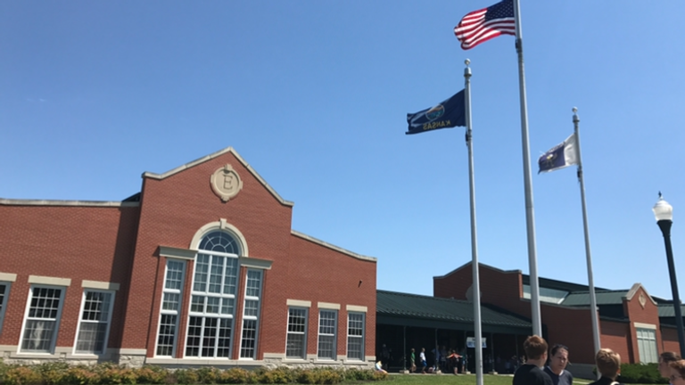 Eisenhower Elementary School, Fort Leavenworth, Kansas. Pic: Claire Hills