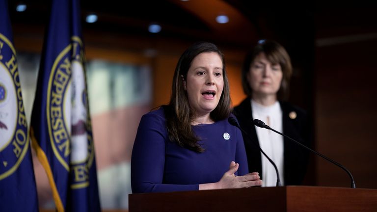 Elise Stefanik on Capitol Hill in February