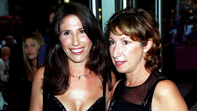 File from July 9, 1999 of actress Gainer Faye and her mother Kay Meller at the premiere of the film, 'Ravenous', at The Odeon West End, Leicester Square, London. Meller, best known for writing series including Fat Friends, The Syndicate and Band of Gold, has died at the age of 71, a spokeswoman for her television production company Rollem Productions said. Issue date: Tuesday, May 17, 2022. Read less