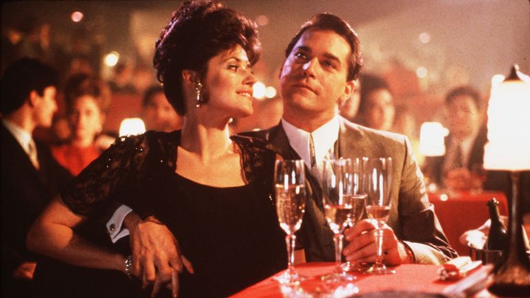 Goodfellas  
Ray Liotta, Lorraine Bracco

 