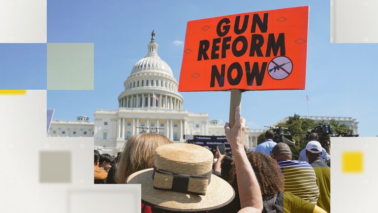 Gun control advocates have again come to Washington, D.C, after the latest incident in Texas