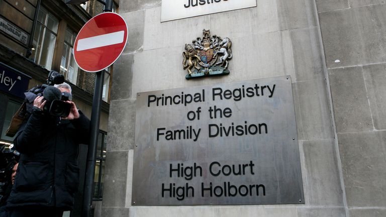 The Family Division of the High Court in central London