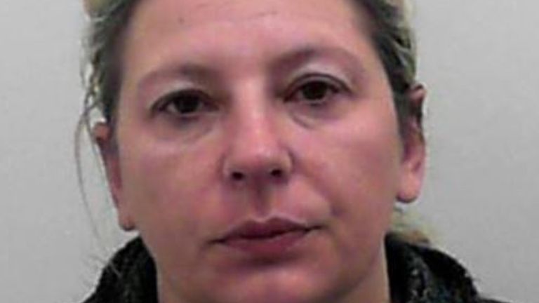 Joanna Gomulska (pictured) and Maros Tancos trafficked at least 29 vulnerable people to the UK. Pic: NCA