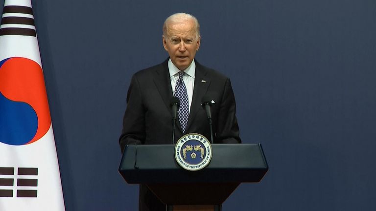 Biden hails ties with South Korea after talks with Yoon