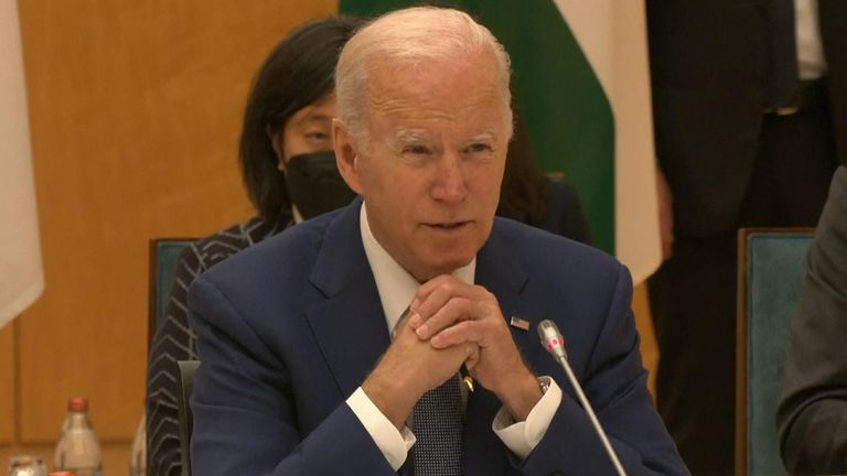 Joe Biden says Vladimir Putin is trying to wipe out a culture with the war in Ukraine