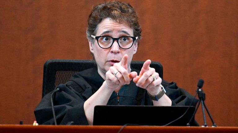 Judge Penney Azcarate is presiding over the Johnny Depp v Amber Heard libel trial