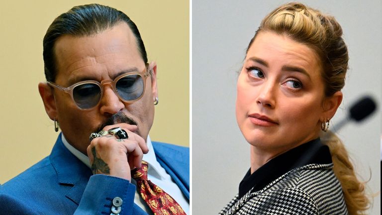 Johnny Depp  and Amber heard comp