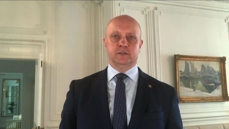 Finland ambassador to the UK Jukka Suikosaari 