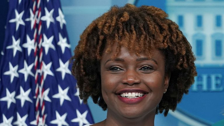 Karine Jean-Pierre has been named the next White House press secretary