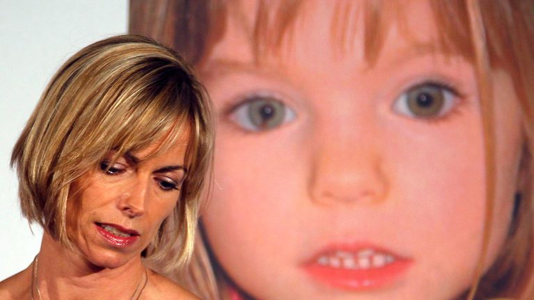Kate McCann, whose daughter Madeleine went missing during a family holiday to Portugal in 2007, attends a news conference at the launch of her book in London