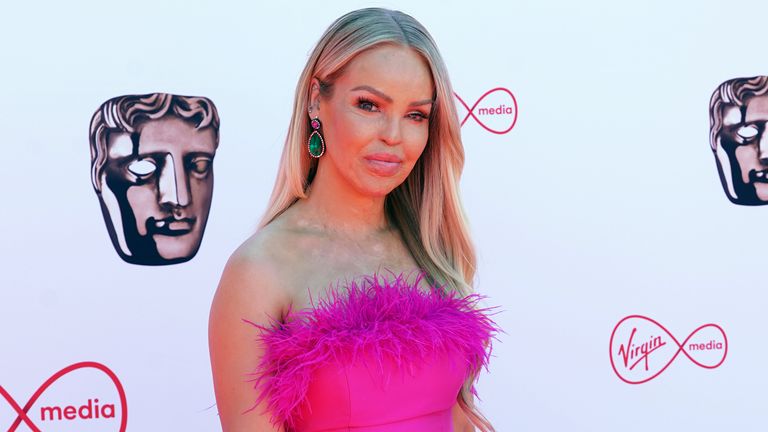 Katie Piper is among a number of celebrities presenting awards at tonight's ceremony