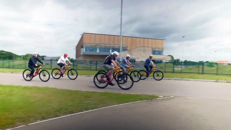 Over 60s club in Colchester keep fit through cycling